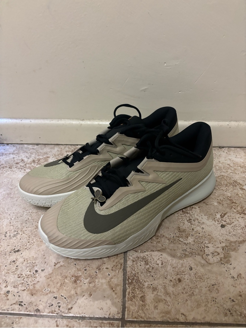 Nike Vapor Pro 3 Heritage Tennis Shoes Desert Khaki HV1483-200 Men's Sz 14 New